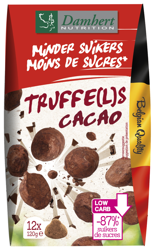 Damhert Minder Suikers Truffels Cacao Top Merken Winkel